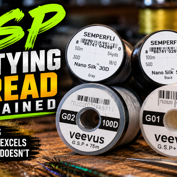 GSP Fly Tying Thread Explained: Strength, Construction & When to Use It
