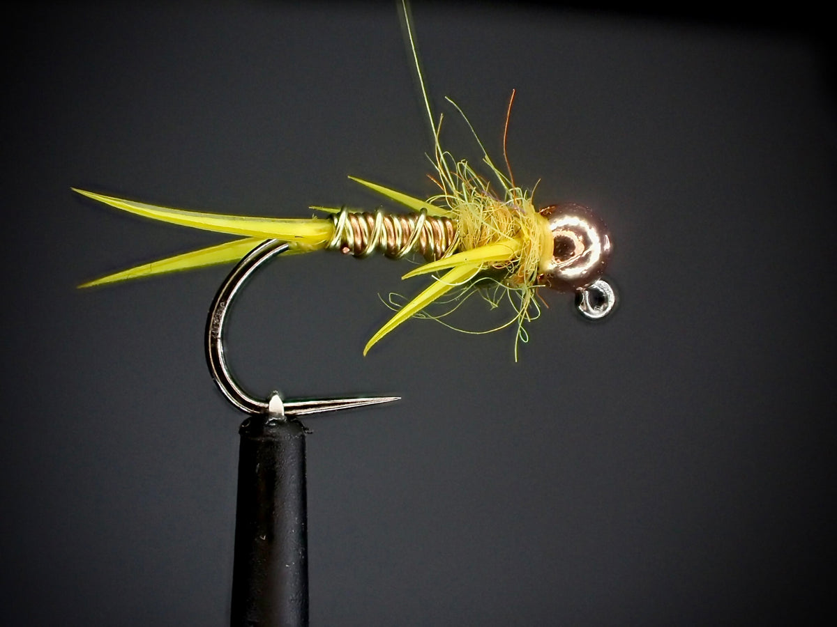The Golden Stonefly Nymph for trout fishing