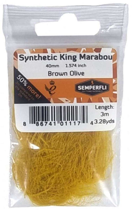Semperfli Synthetic King  Marabou 40mm