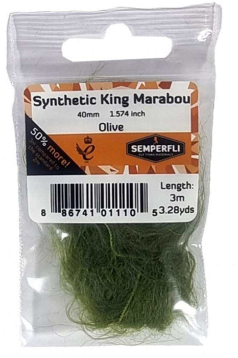 Semperfli Synthetic King  Marabou 40mm