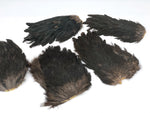 India Hen Back feather patch (Moonlit)