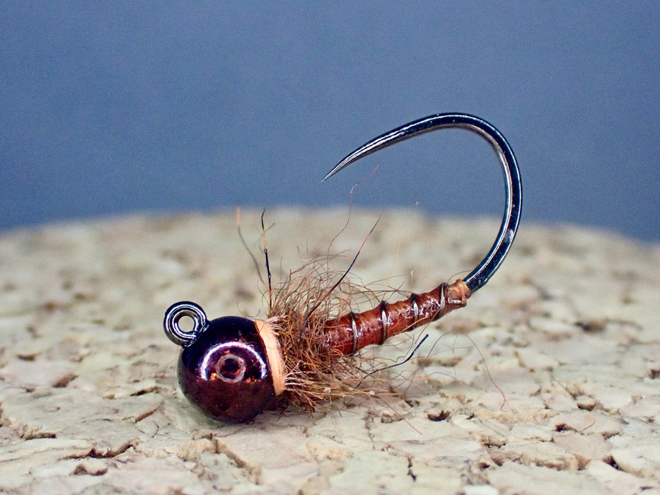 Slimline October Caddis Euro Nymph Fly Tying Kit
