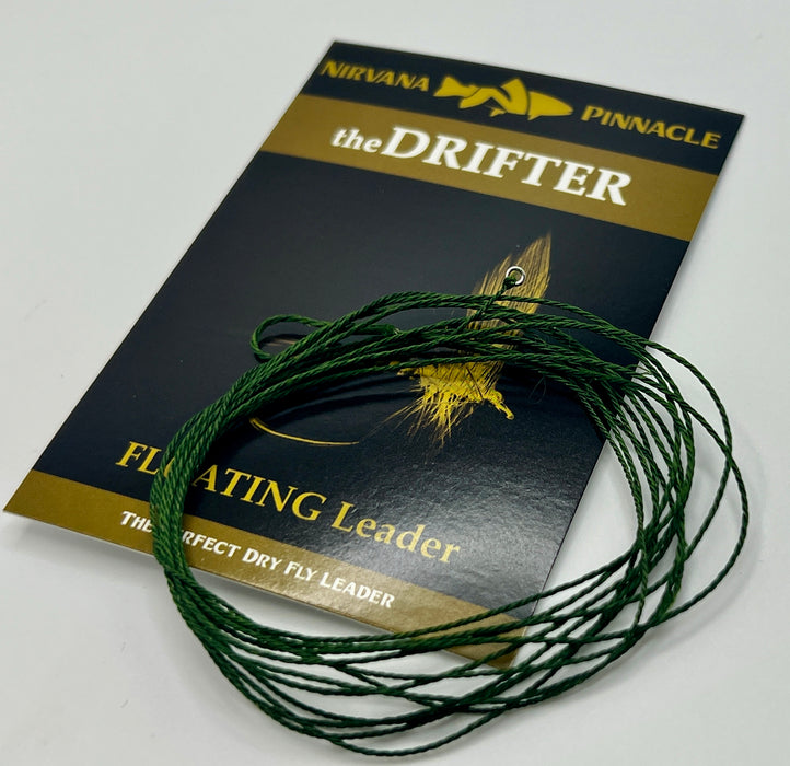 NIRVANA Pinnacle theDRIFTER Furled Leader (FLOATING Fly Fishing Leader)