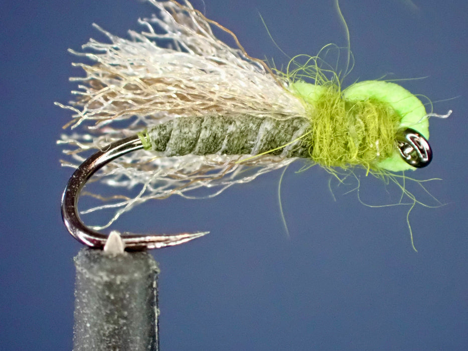 AeroFoam Guide Series Olive Caddis Dry Fly Tying Kit - Tie Like a Pro, Fish Like a Legend