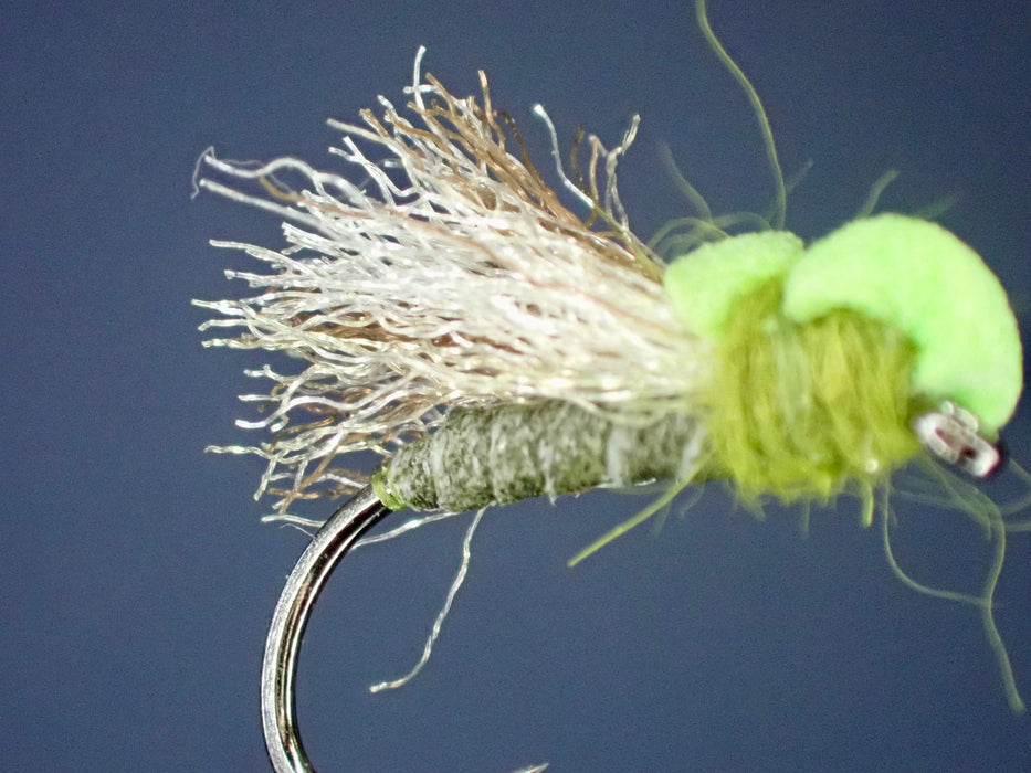 AeroFoam Guide Series Olive Caddis Dry Fly Tying Kit - Tie Like a Pro, Fish Like a Legend