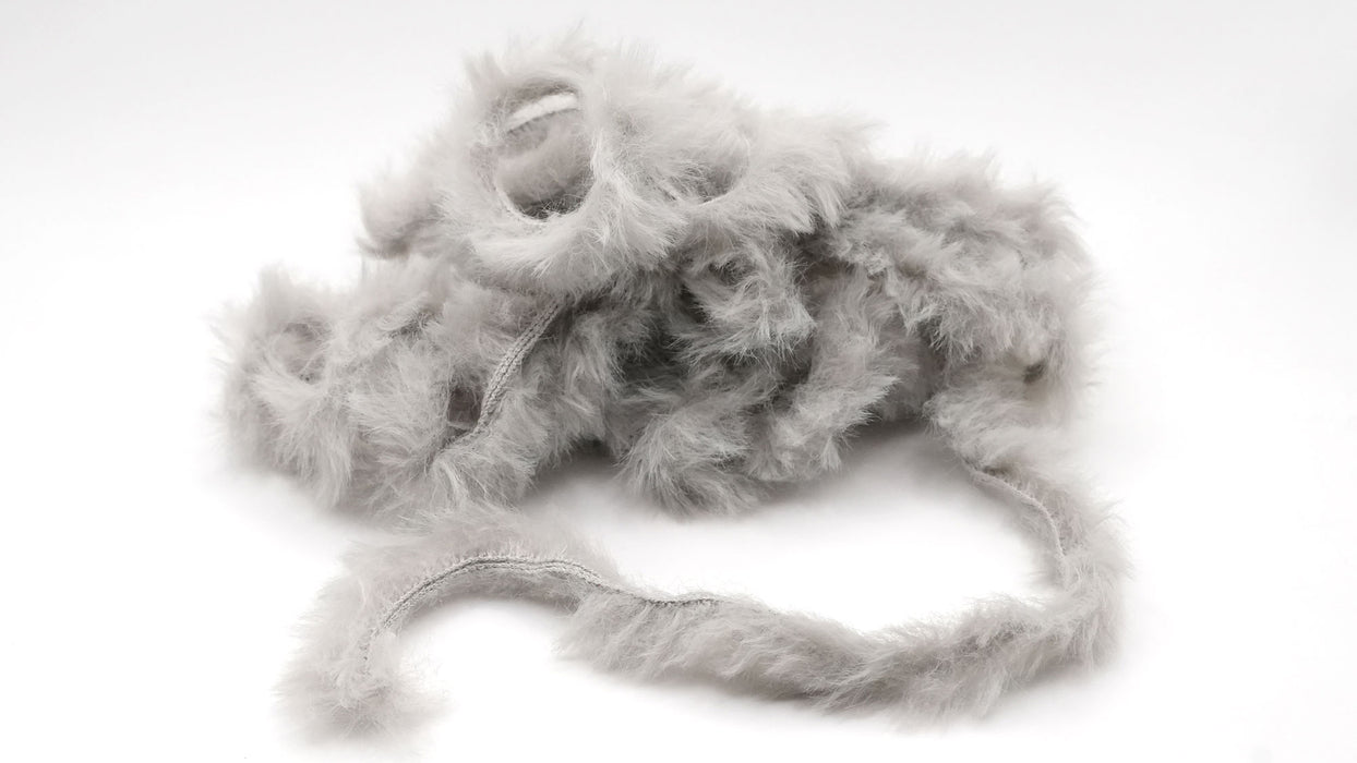 Moonlit Faux Hare Zonkers - Synthetic Rabbit Strips