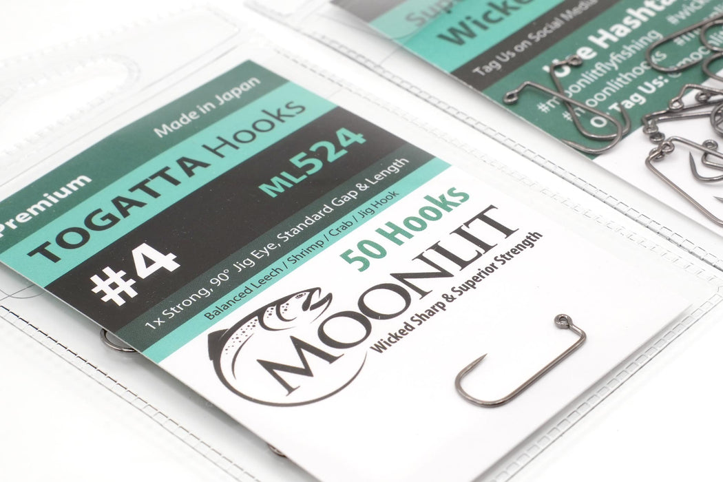 Moonlit TOGATTA ML524 Premium Barbless Hook