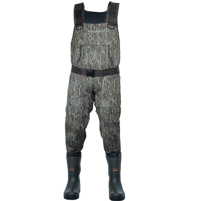 BAYOU 3.5mm Neoprene Camo Chest Wader 600g Boots