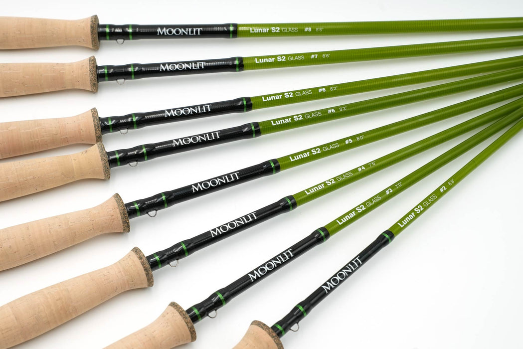 allen fly reel warranty Moonlit Lunar S2-GLASS Fiberglass Fly Rod