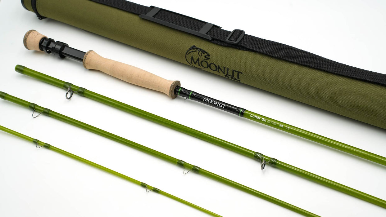 Moonlit Lunar S2-GLASS Fiberglass Fly Rod