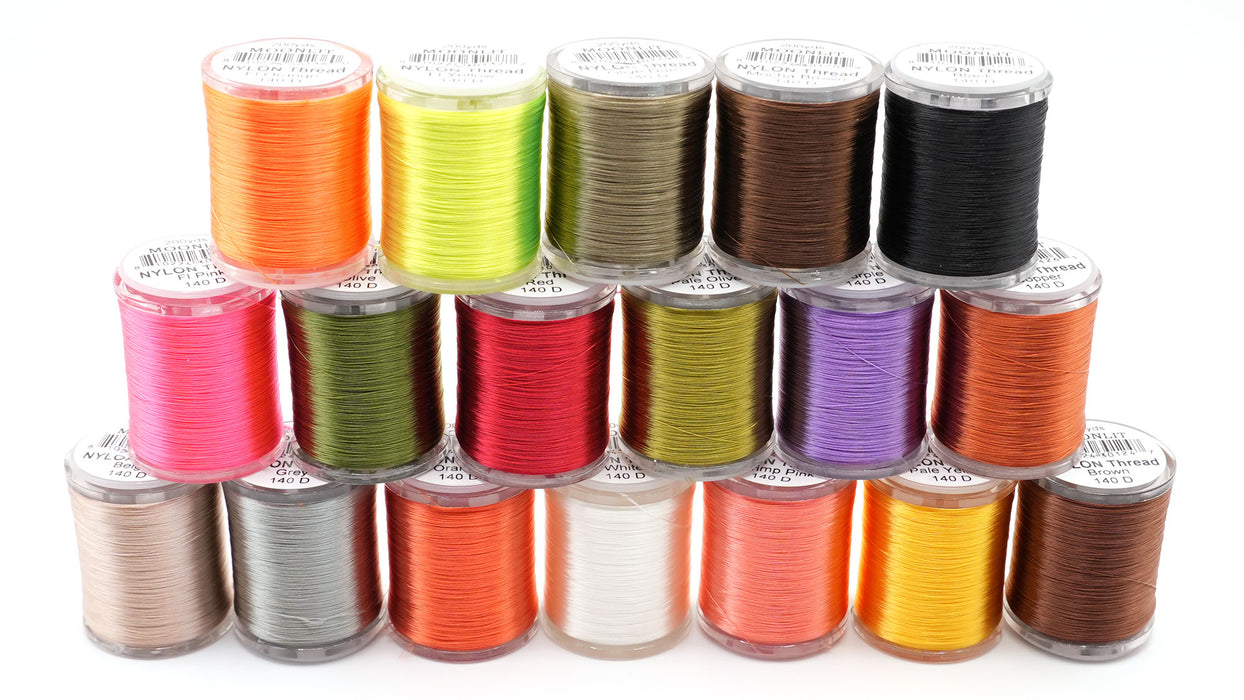 Moonlit NYLON Fly Tying Thread (200 Yard Spool)