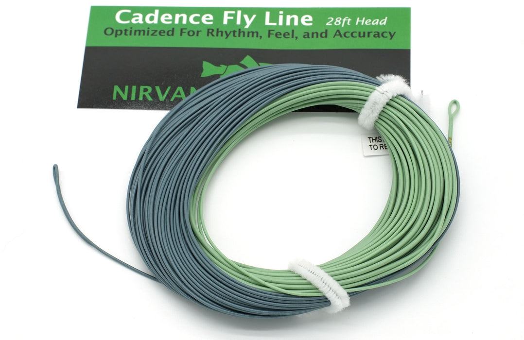 NIRVANA Cadence Fly Line | Premium Short Head Fly Line for Accuracy, Tight Loops & Fast Rod Loading