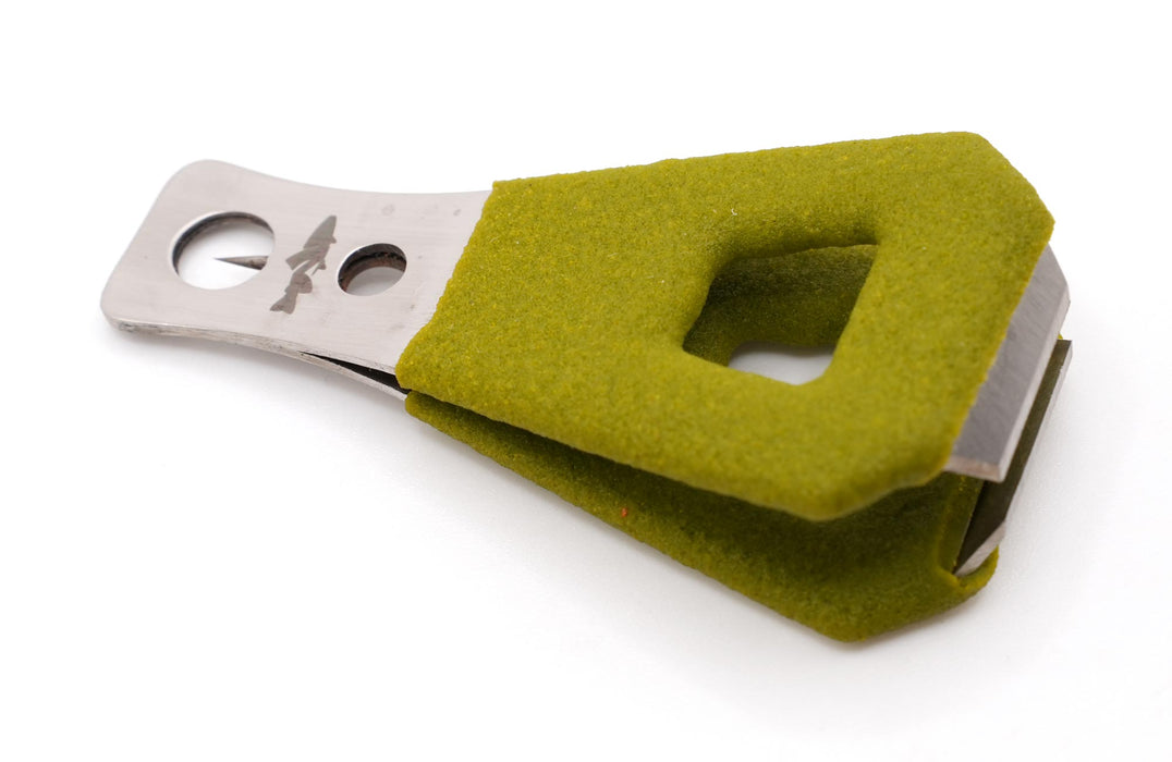 NIRVANA Extra Wide Line Nipper w/ Hook Eye Cleaner (olive)