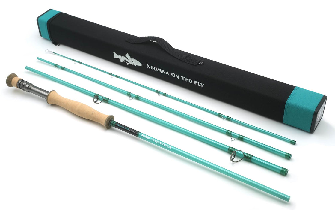 blue halo fly fishing rods NIRVANA PhoenixGLASS Fiberglass Fly Rod | NIRVANA On The Fly 8wt