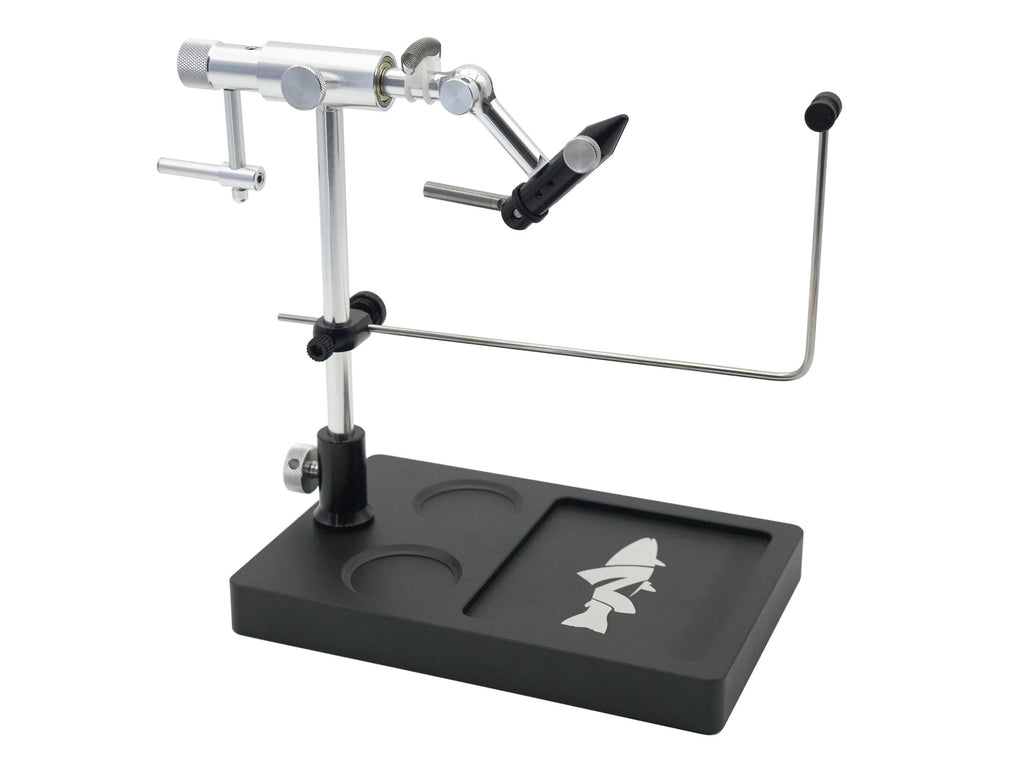 Morsa Per Legatura Mosche Nirvana On The Fly V2 Rotary, Colore Olive, Rotativa, Per Pescatori A Mosca