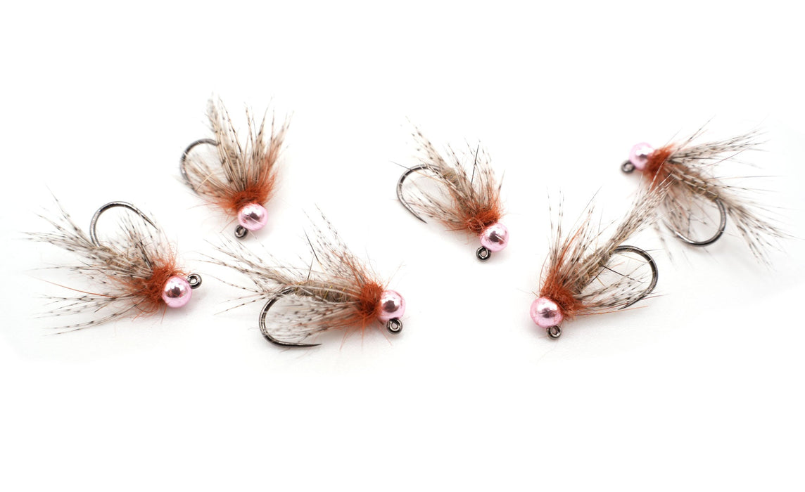 Pettirosso Hare's Ear Nymph (6 flies)