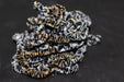 big cat scat chenille snow leopard