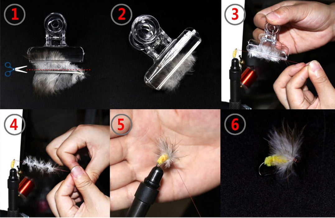 Amazon Loop Clips Generic Material/Dubbing Loop Clips (4 pack) — Moonlit Fly Fishing
