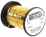 Semperfli Mirror Tinsel 1/32 medium (Flat Tinsel 0.8mm)