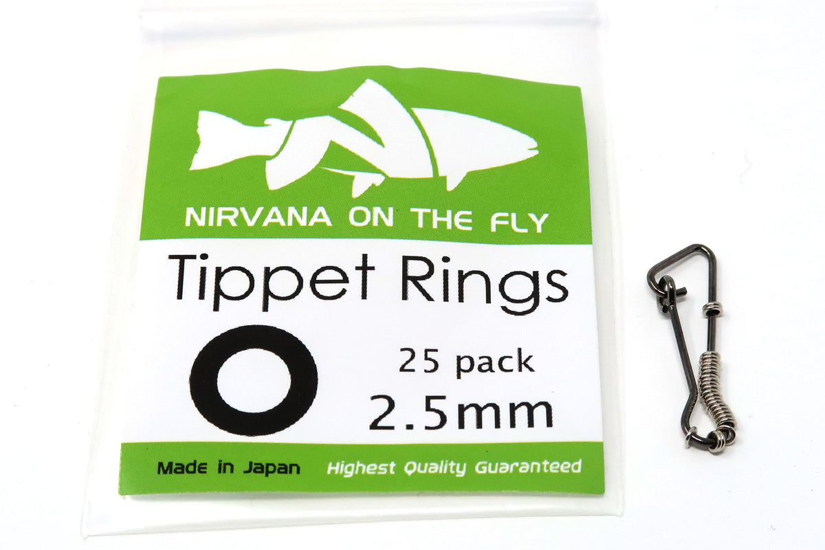 Tipper Rings NIRVANA Premium Tippet Rings (25 pack) — Moonlit Fly Fishing