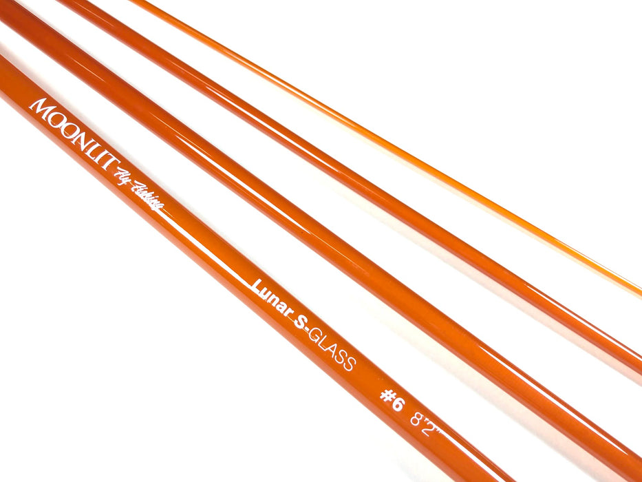 blank fiberglass fishing pole Lunar S-GLASS Fiberglass Fly Rod BLANKS