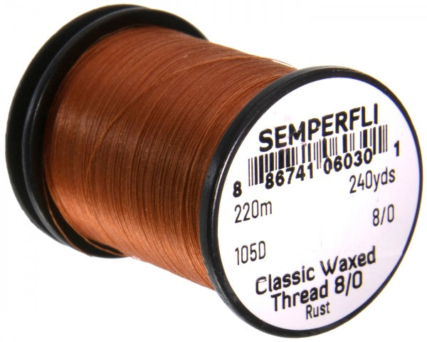 Semperfli Classic Waxed Thread 8/0 (105 Denier)
