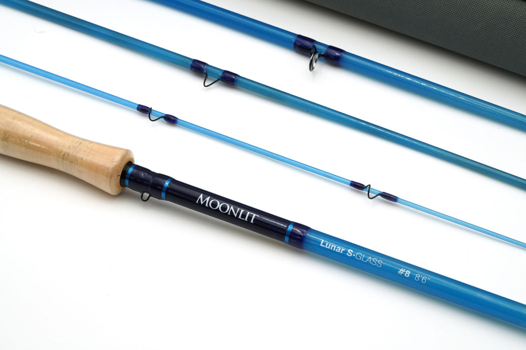 fiberglass shimano fishing rod Moonlit Lunar S-GLASS Fiberglass Fly Rod
