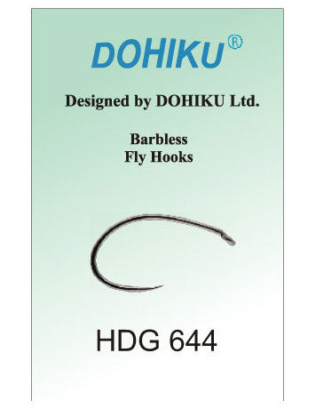 DOHIKU HDD 644 Barbless Scud Hook (25 pack)