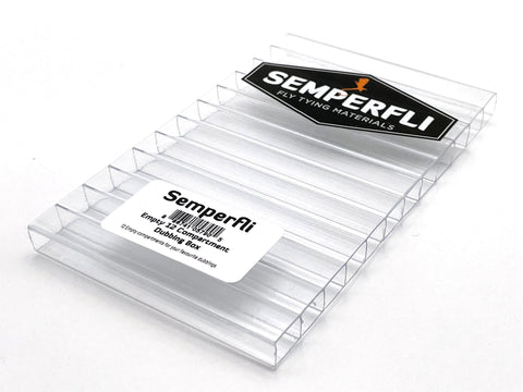 SemperFli Empty 12 Compartment Dubbing Box