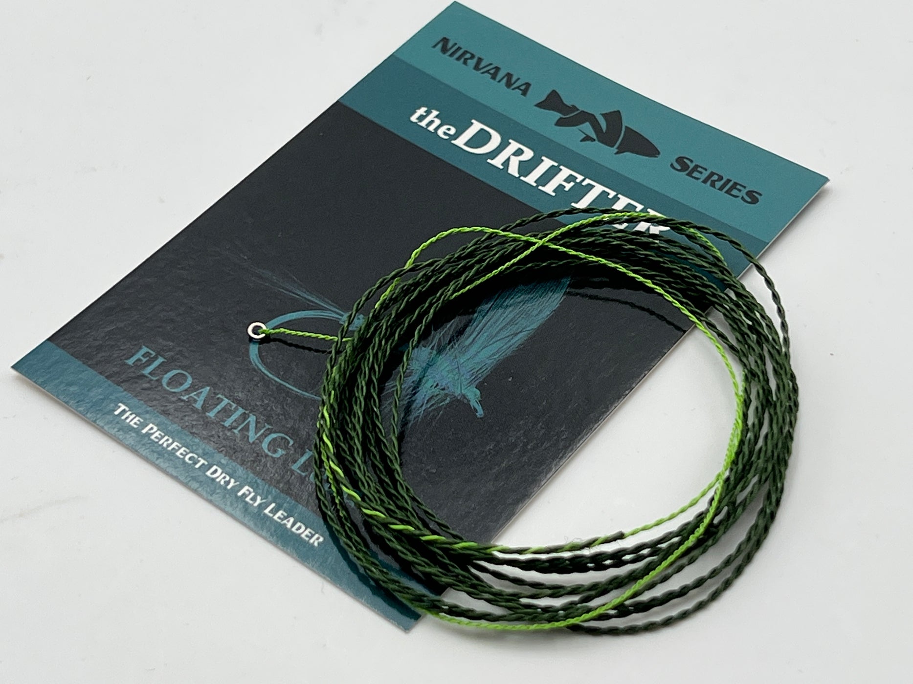 NIRVANA theDRIFTER Furled Leader Hi Vis Tip (FLOATING Dry Fly Leader ...