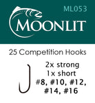 Moonlit ML053 Competition Barbless Hook (25 pack)