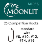 Moonlit ML056 Competition Barbless Hook (25 hooks)