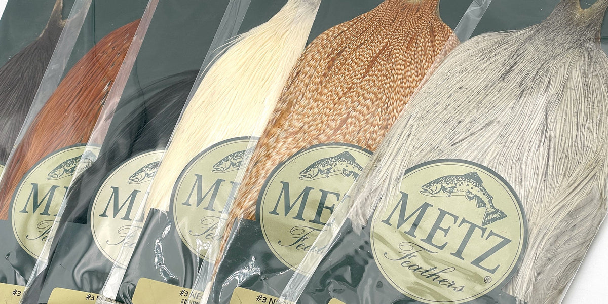 Metz Rooster Neck Cape Grade #3 — Moonlit Fly Fishing