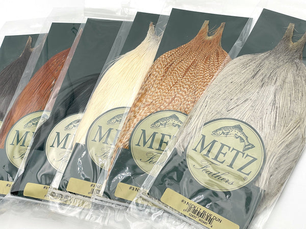 Metz Rooster Neck Cape Grade #3 — Moonlit Fly Fishing