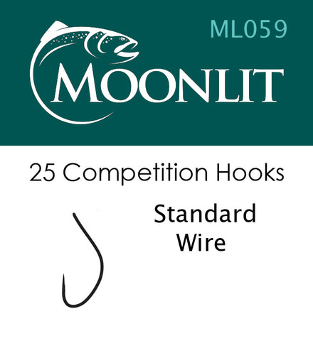 Moonlit ML059 Competition Barbless Hook (25 pack)
