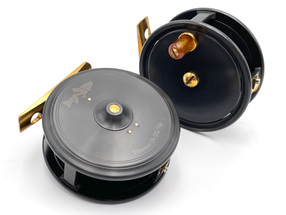 classic click pawl fly reel NIRVANA Vintage Click Pawl Reel