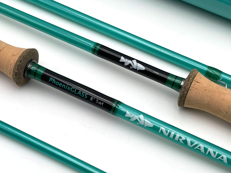 NIRVANA PhoenixGLASS Fiberglass Fly Rod NIRVANA PhoenixGLASS Fiberglass Fly Rod