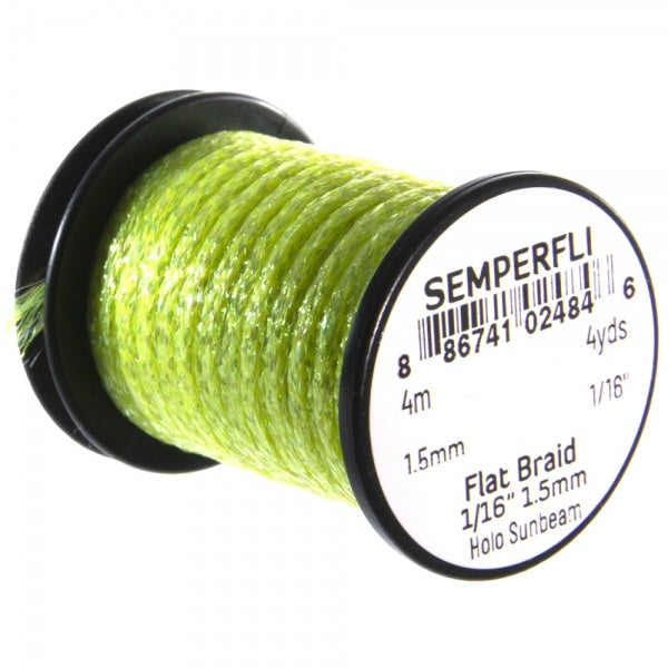 Semperfli Flat Braid 1.5mm 1/16"