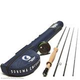 Sonoma Emerger Fly Fishing 7' 9" Combo Kit #4, Blue