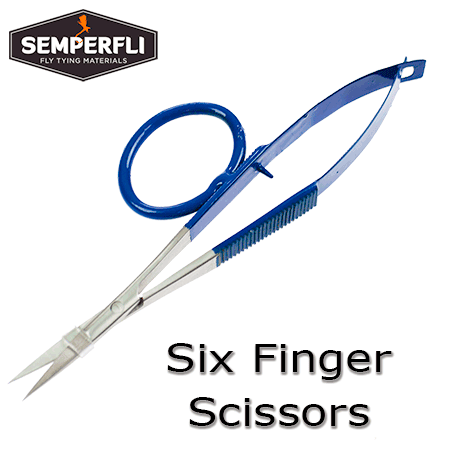 Semperfli 6 Finger Fly Tying Scissors
