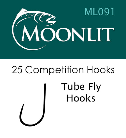 Moonlit ML091 Barbless Hook (25 hooks)